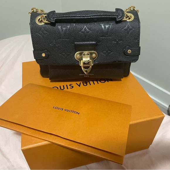 (SOLD) Authentic LV Louis Vuitton Vavin BB black - Picture 1 of 13